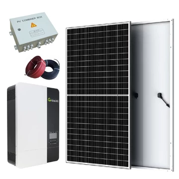 5kW Szigetűemű 1 fázisos napelem rendszer (visszwatt)